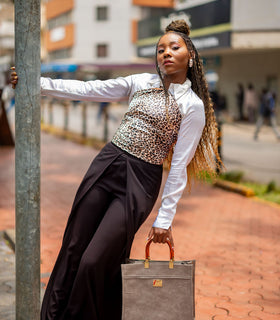 Denri Lola Handbag | Internal pockets Tote | Fits up to 13" Laptop