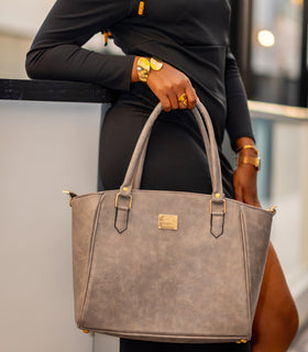 Denri Claire | 3-in-1 Convertible Handbag | Fits up to 17″ Laptop, Water resistant