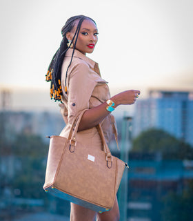 Denri Claire | 3-in-1 Convertible Handbag | Fits up to 17″ Laptop, Water resistant