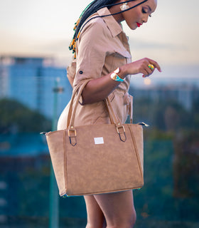 Denri Claire | 3-in-1 Convertible Handbag | Fits up to 17″ Laptop, Water resistant