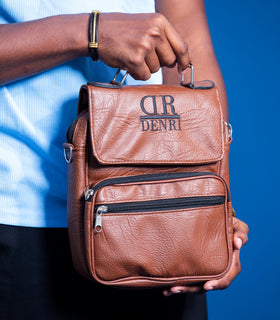 Denri Jayden | Men’s Sling / Shoulder Bag |  Multiple Compartments & Adjustable Strap