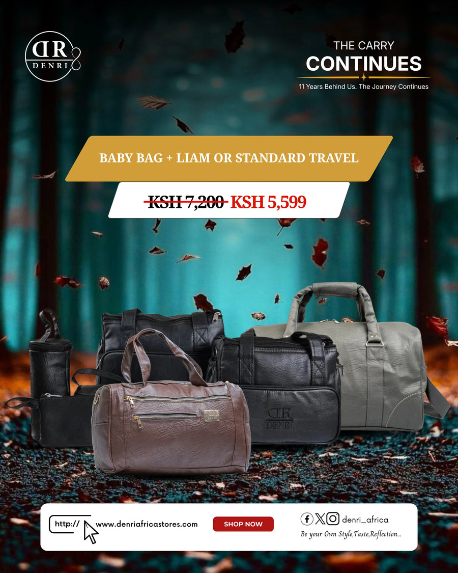 Baby Bag + Liam Travel or Standard Travel