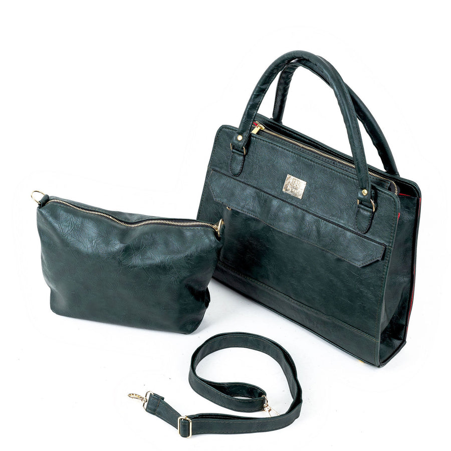 Cess Large Work Tote Bag for Women – Fits 17.3″ Laptop, Stanley Cup Pocket