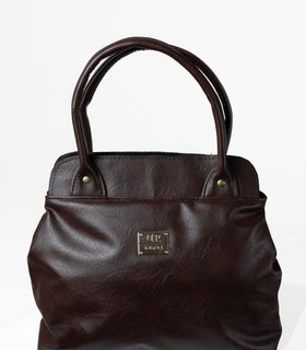 Denri Imani Handbag | Secure Zip Closure, Laptop-Friendly & Versatile Carry Options