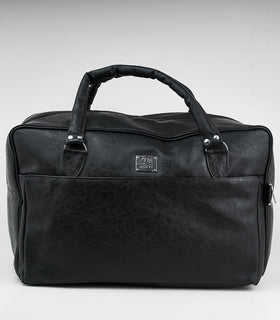 Denri | Taji Travel Bag | Minimalist Wide-Body Duffle | Detachable Strap, Luggage Pass-Through & Multiple Pockets
