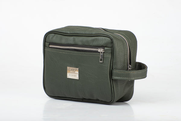 Denri Wash Bag | Water-Resistant Material, Zip Compartments & Hanging Loop