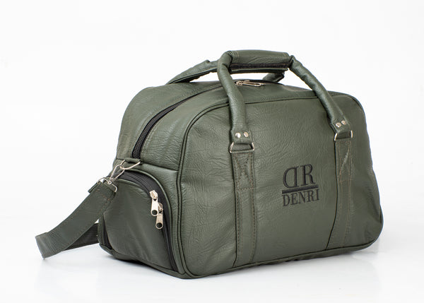 Denri Gym bag | Gym, Training & Travel Use | Ventilated, Shoe Pocket & Adjustable Strap