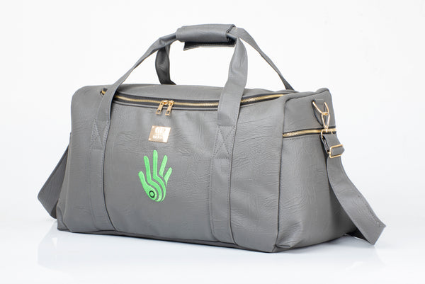 Denri Mradi Travel Bag | Round Duffel Bag | Convertible Carry, Secure Closure