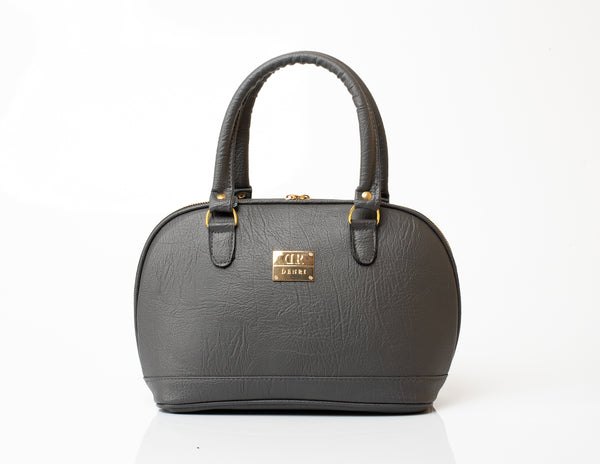 Denri Oval Handbag | Lightweight, Firm Handle, 2 Internal Pockets, Quality Leather
