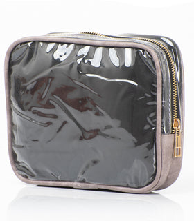 Denri Vanity Pack Bag | Durable Material, Zippered Sections & Loop Handle