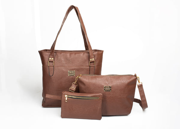 Denri College Handbag | Fits 14″ Laptop | Roomy with Zip Closure, Interior Pockets