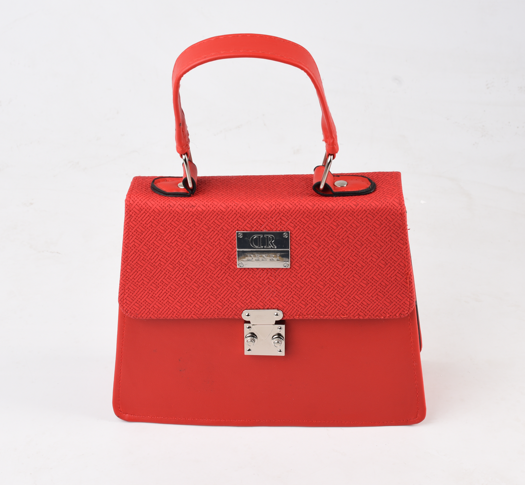 Ana Pattern Red Tote Bag