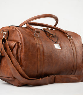 Denri Travolta | Travel Duffel Bag | Weather-resistant, Detachable strap & lockable zippers