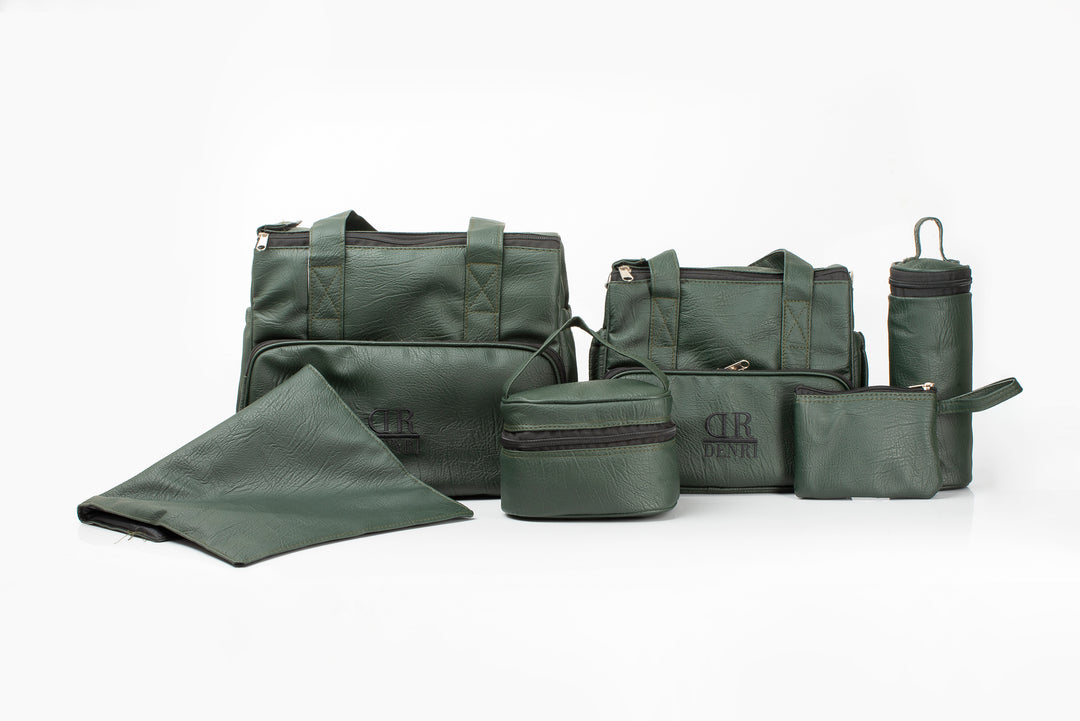 Denri Baby bag Multi-Function Baby Bag Parenting Travel Use Waterproof Material, Multiple Pockets Change Mat Practical, Stylish Nursery