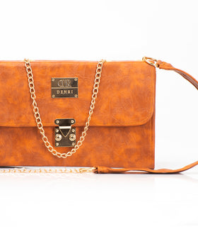 Denri Trecento Sling Bag | Crossbody bag, Chain Strap & Internal Compartments