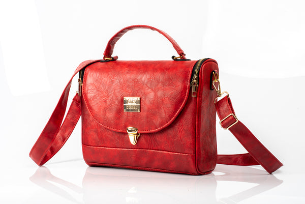 Denri Cleo Handbag | Crossbody Shoulder Bag | Internal & External Pockets, Adjustable Strap