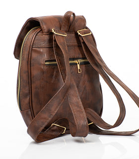 Daria Leather Backpack – Stylish Work Bag