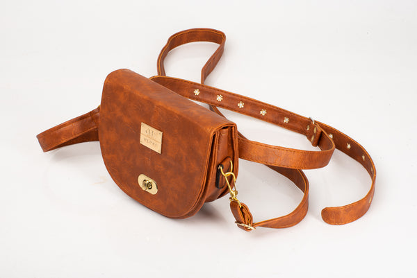 Denri Waist Belt Bag | Adjustable Waist Strap, Multiple pockets, Spacious