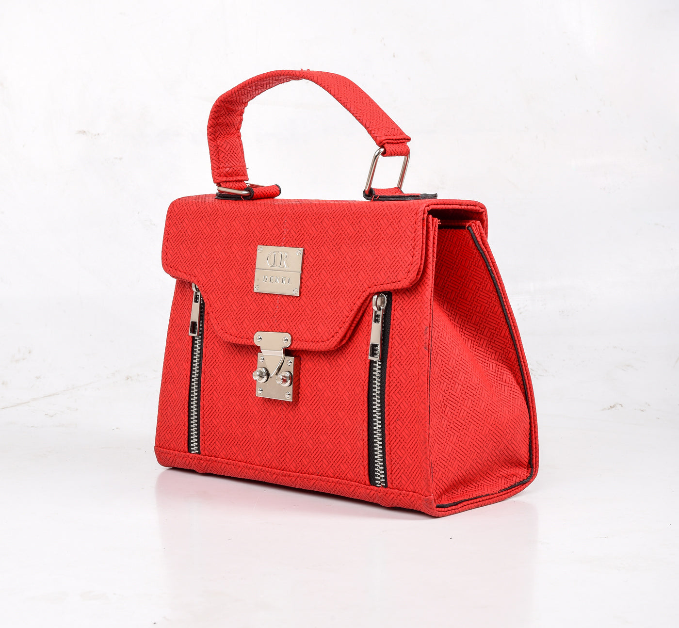 Karina Pattern Red Handbag