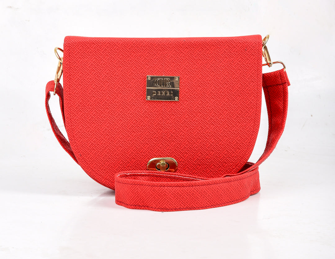 Moon bag Pattern Red