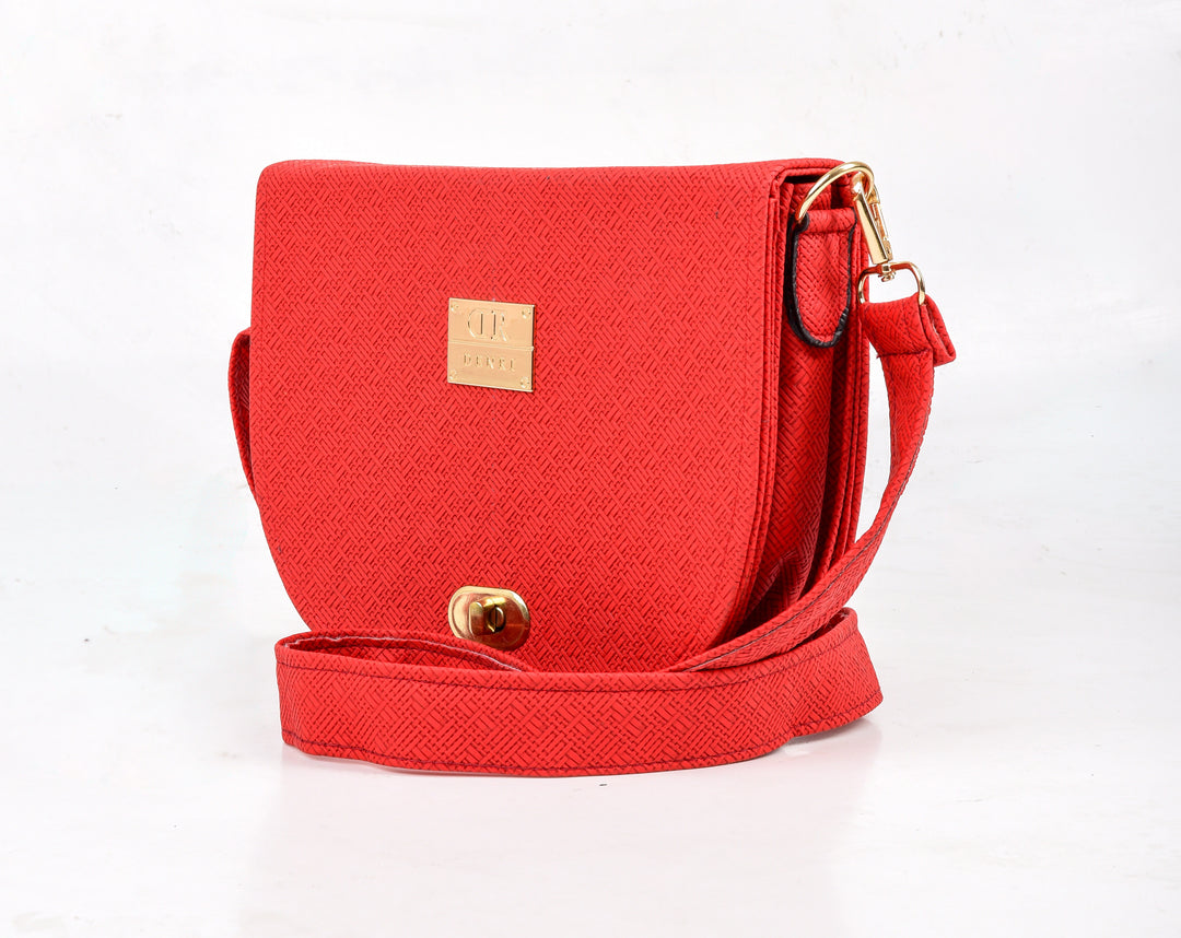 Moon bag Pattern Red