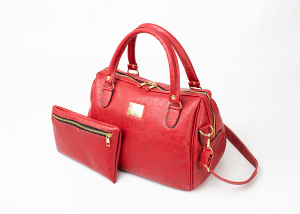 Denri Marley Handbag | Matching Mini Purse | Ergonomic Handles & Detachable Strap