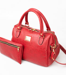Denri Marley Handbag | Matching Mini Purse | Ergonomic Handles & Detachable Strap