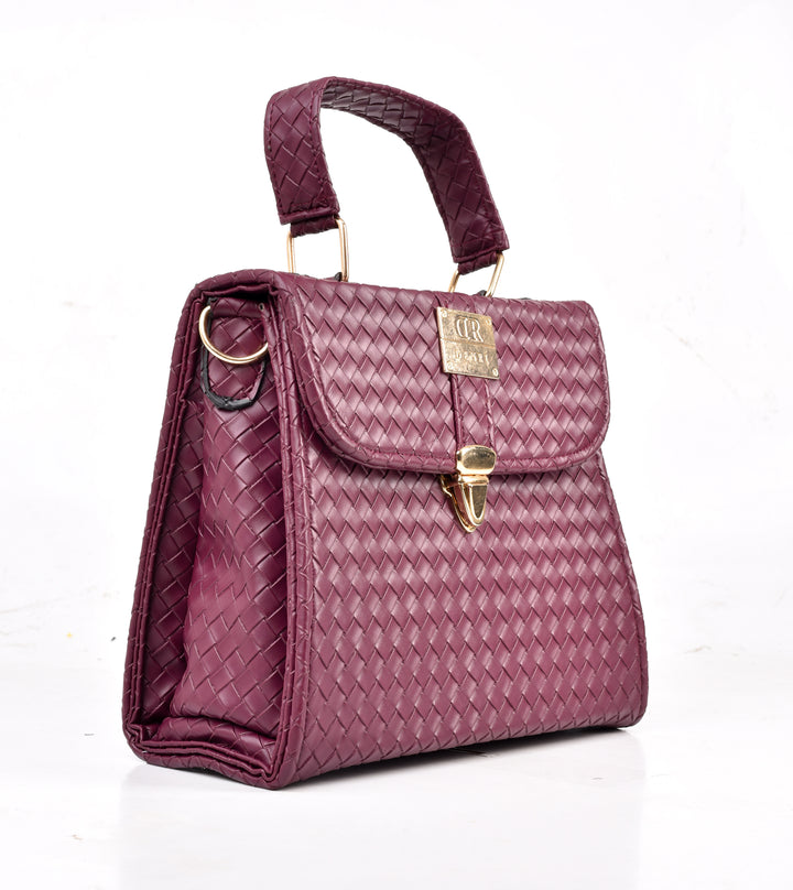 Mini Zuri Wooven Handbag