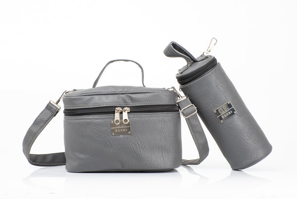 Denri Lunch Set Bag | Insulated, Removable Containers & Zip Closure