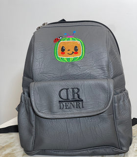 Denri Cosmo Junior School Bag | Reinforced Straps, Multi-Pocket & Playful Print