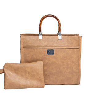Denri Lola Handbag | Internal pockets Tote | Fits up to 13" Laptop