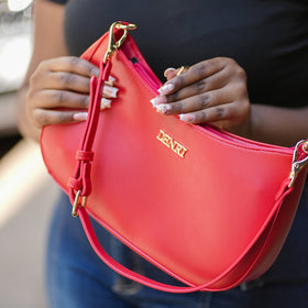 DENRI x LAMORA Limited Edition Crossbody Bag — Premium Faux Leather