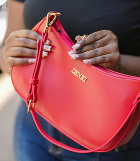 DENRI x LAMORA Limited Edition Crossbody Bag — Premium Faux Leather