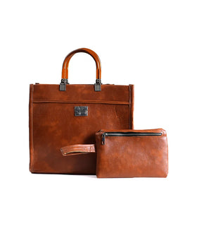 Denri Lola Handbag | Internal pockets Tote | Fits up to 13" Laptop