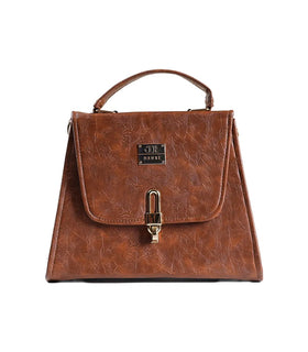 Denri Zuri Handbag | Durable Lightweight Build, 2 Internal Pockets | Chic & Spacious