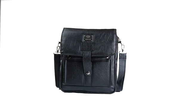 Denri Neo Man Bag | Sleek, Durable Material, Multiple Pockets & Adjustable Strap