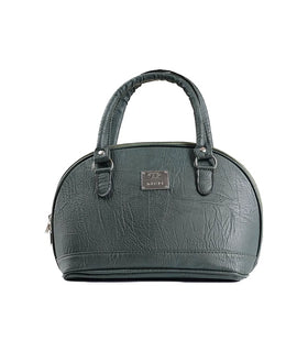 Denri Oval Handbag | Lightweight, Firm Handle, 2 Internal Pockets, Quality Leather