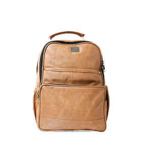 Denri Remi Leather Laptop Backpack, classy design laptop bag, fit's up to 16-inch laptop