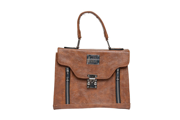 Denri Karina Handbag | Mini Structured bag | Ergonomic Handles & Adjustable Strap