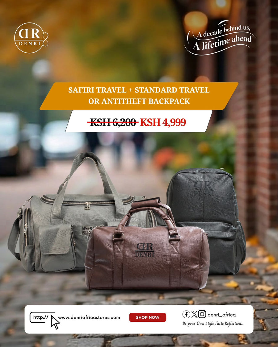 Safiri Travel + Standard Travel or Antitheft Backpack
