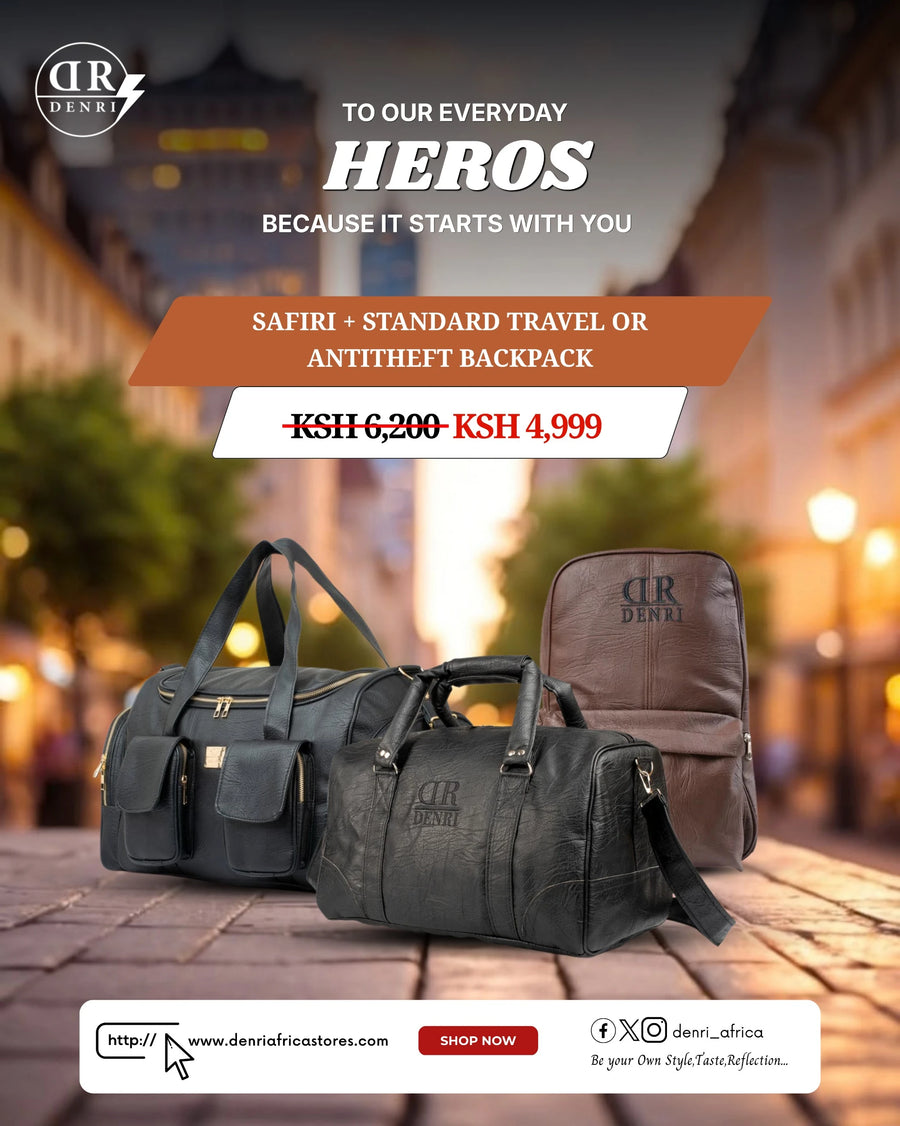 Safiri Travel + Standard Travel or Antitheft Backpack