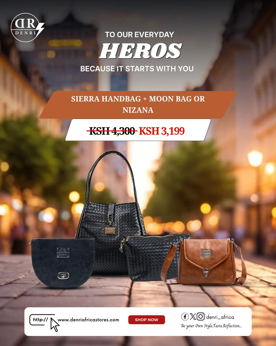 Sierra Handbag + Moon Bag or Nizana Handbag
