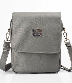Denri Luna Man Bag | Internal & External Pockets, Adjustable Strap | Minimalist Design