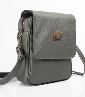 Denri Luna Man Bag | Internal & External Pockets, Adjustable Strap | Minimalist Design