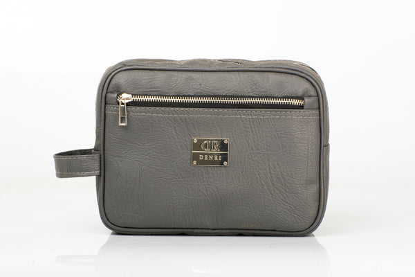 Denri Wash Bag | Water-Resistant Material, Zip Compartments & Hanging Loop