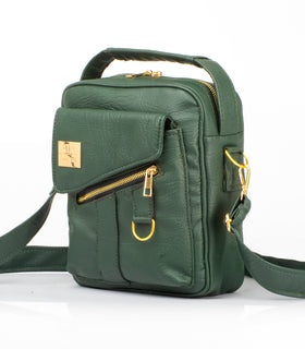 Denri Don Man Bag |  Crossbody, Durable, Multi-Pocket Design & Adjustable Strap