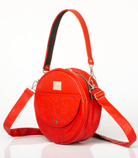 Denri Butterfly | Round, Compact Sling Bag | Premium Material, Adjustable Strap & 3 Pockets