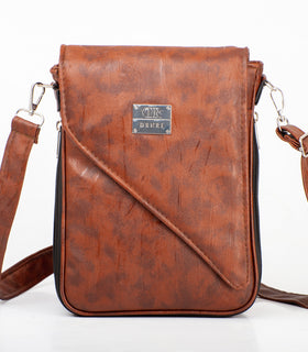 Denri Arlo Man Bag | Premium Material, Multiple Compartments & Adjustable Strap