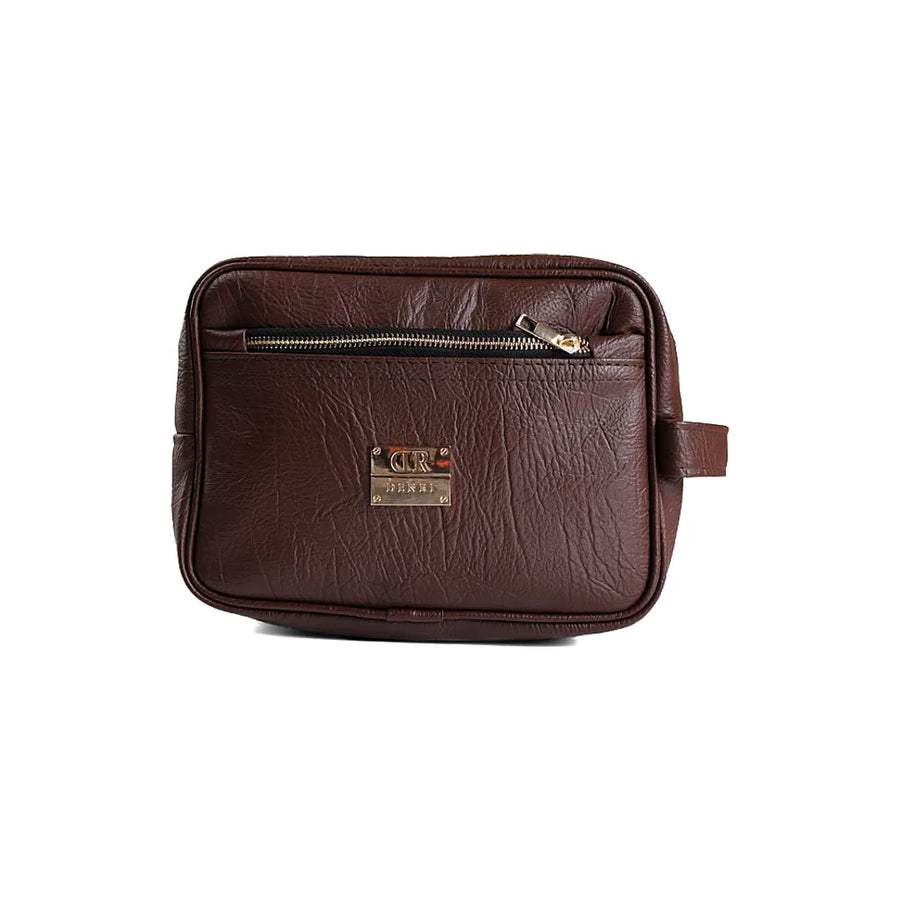 Denri Wash Bag | Water-Resistant Material, Zip Compartments & Hanging Loop