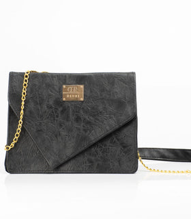 Denri Avana Sling Bag | Vegan Leather Tote | Secure Flap & Internal Pocket